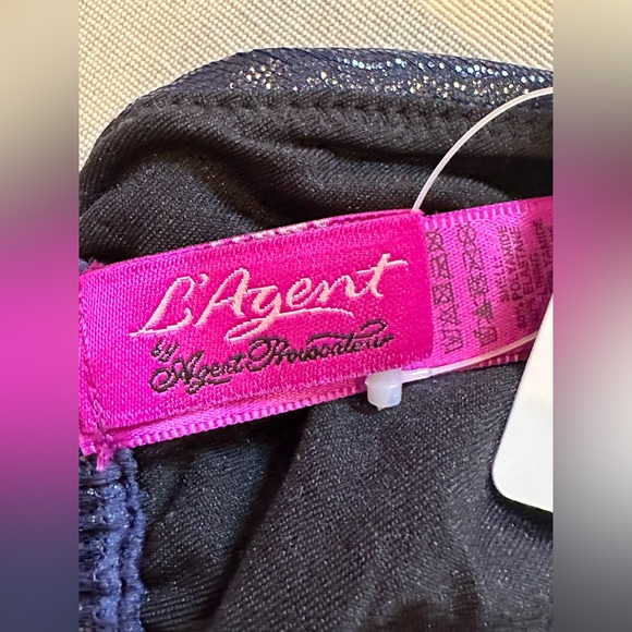 L’Agent by Agent Provocateur Monica Penelope Cruz Sevilla Bikini Top Navy Size S - Picture 8 of 13